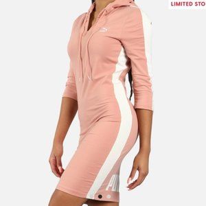 Puma Hoodie Dress Navy Blue and Black